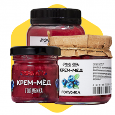 Крем-мёд с голубикой (под заказ)