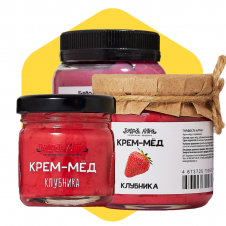 Крем-мёд с клубникой (под заказ)